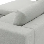 Beta 98_ Modular Left Chaise Sectional - Welsh Gray