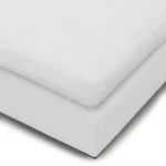 Beta 129.5_ Modular U Sectional - Quartz White