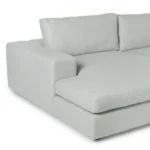 Beta 133.5_ Left Modular Conversational Sectional - Welsh Gray