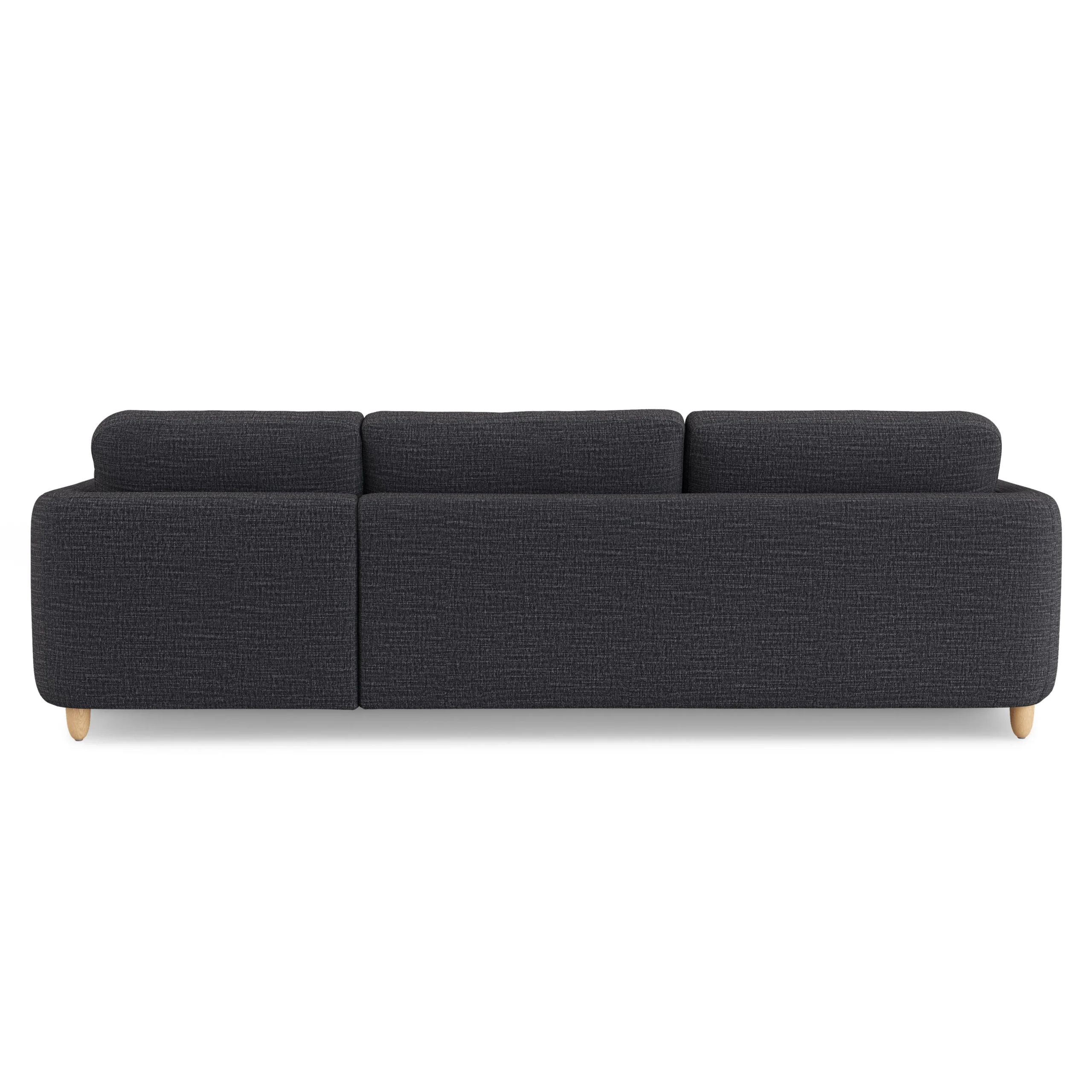 Vati 114_ Right Storage Sleeper Sectional - Natural Oak and Napa Charcoal - Image 9