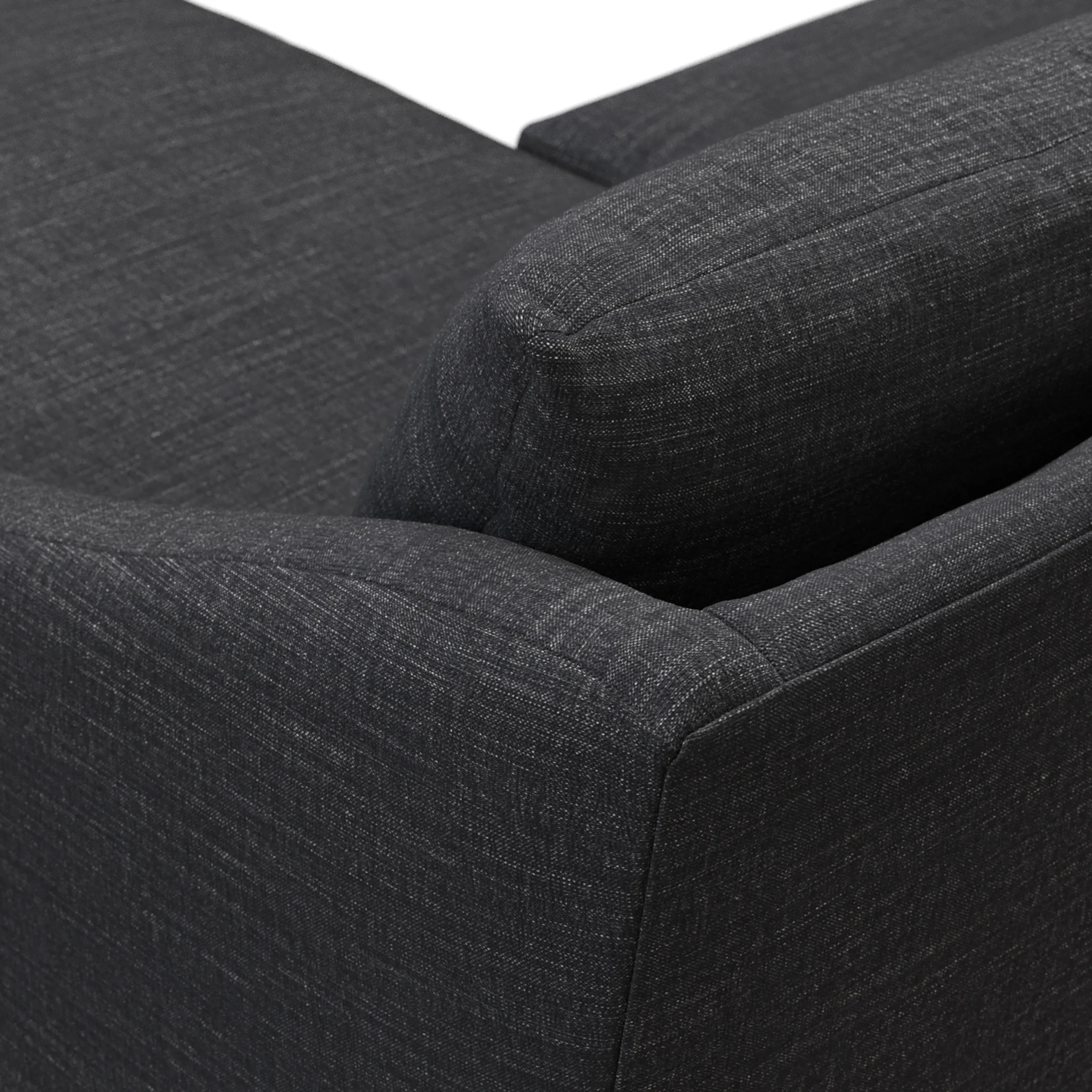 Landry 84.5_ Reversible Storage Sectional - Napa Charcoal - Image 9