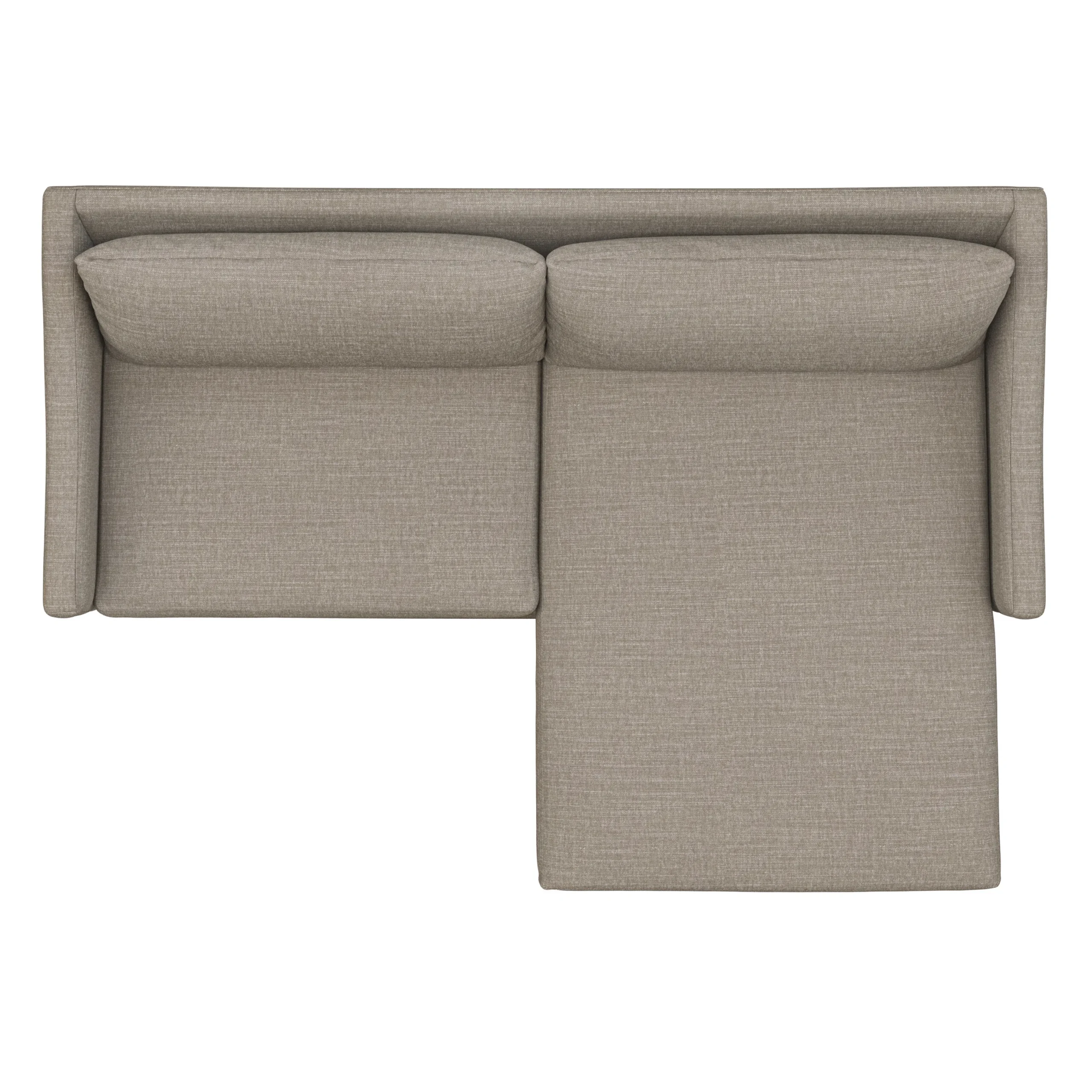 Landry 84.5_ Reversible Storage Sectional - Napa Taupe - Image 9
