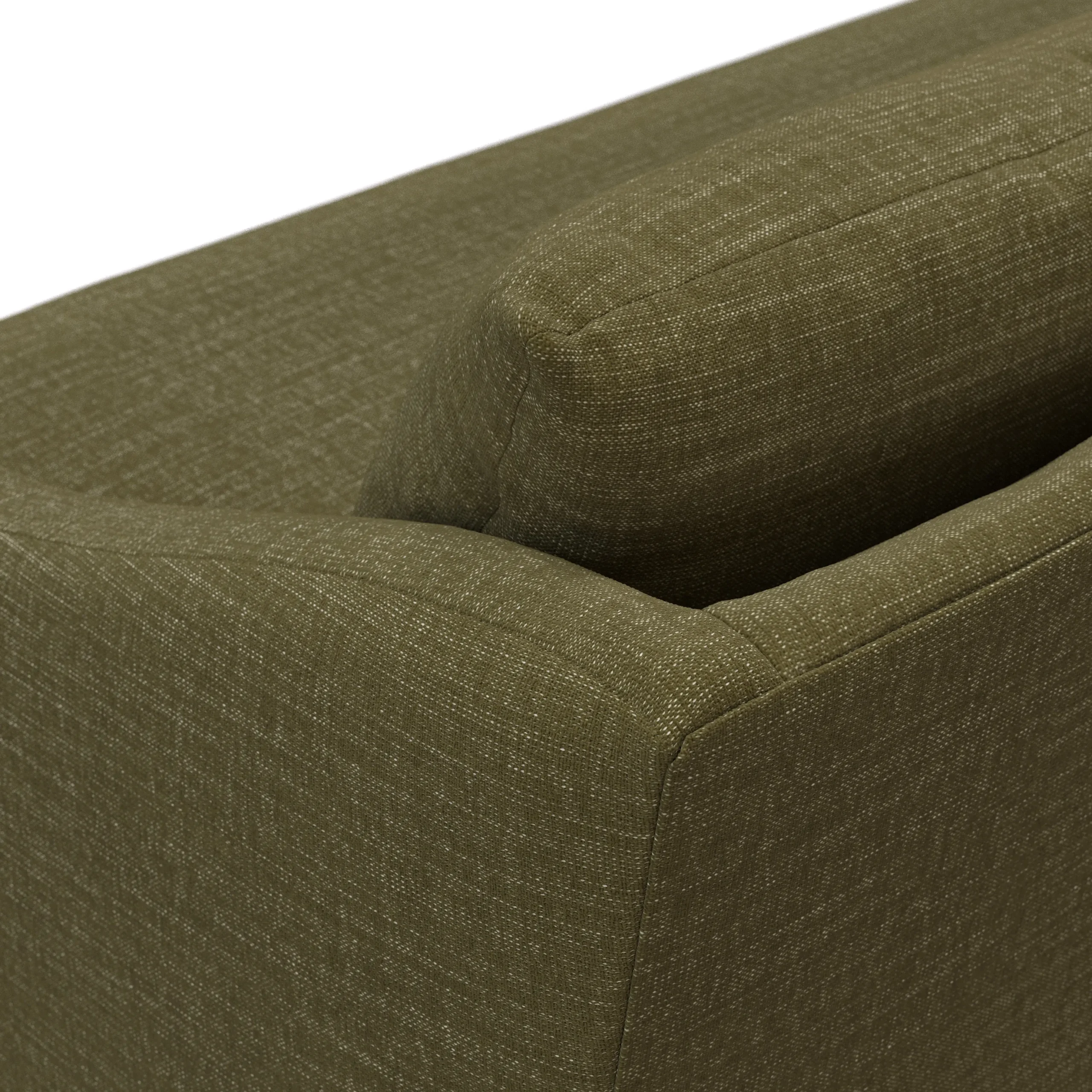 Landry 91_ Corner Sectional - Napa Moss - Image 9
