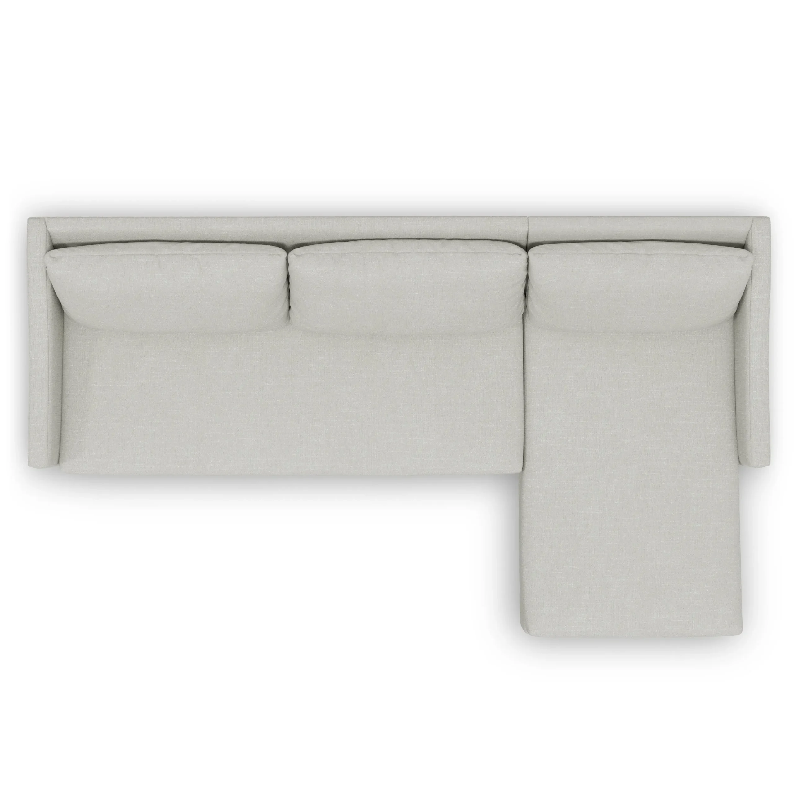 Landry 109_ Right Storage Sleeper Sectional - Napa Dove - Image 9