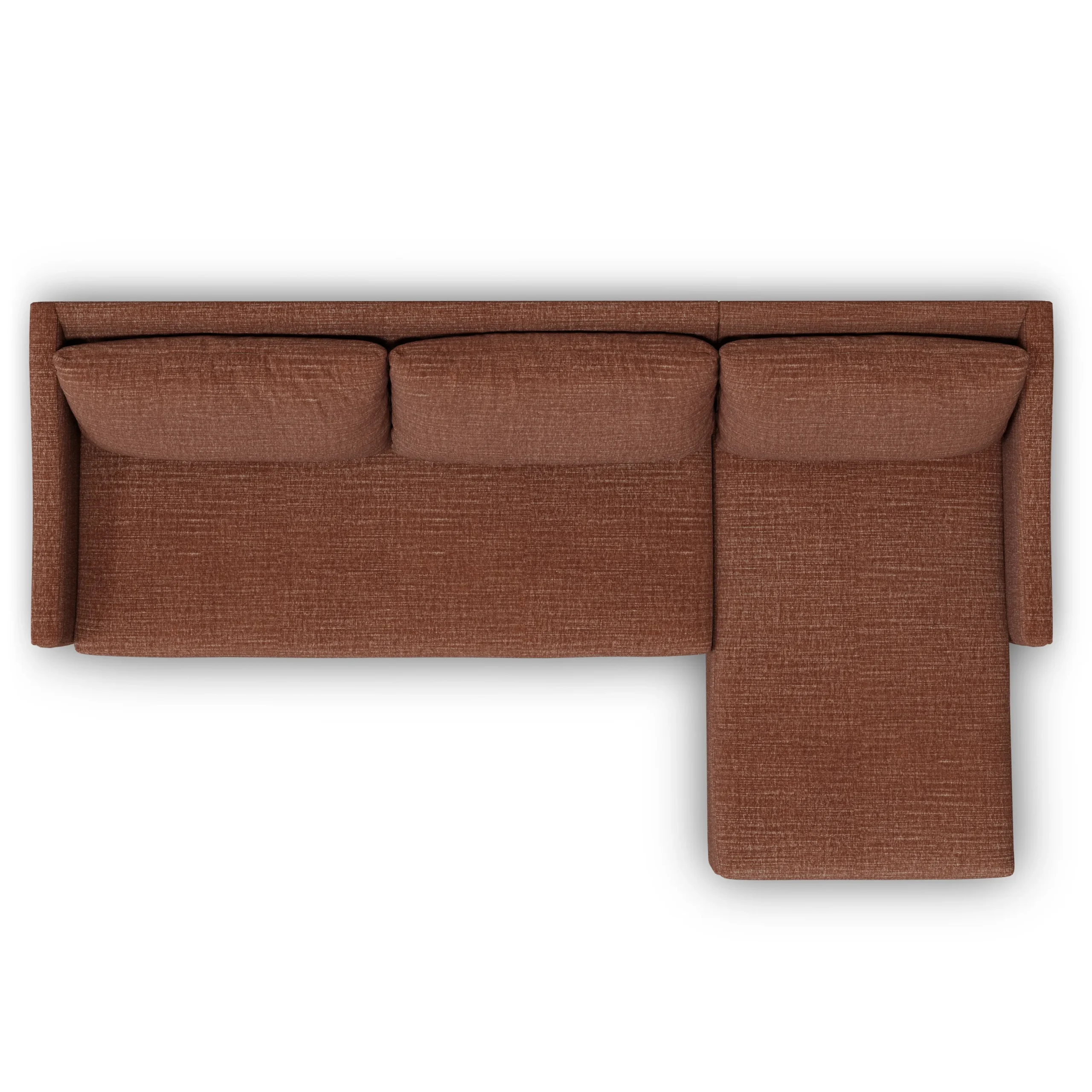 Landry 109_ Right Storage Sleeper Sectional - Napa Rust - Image 9