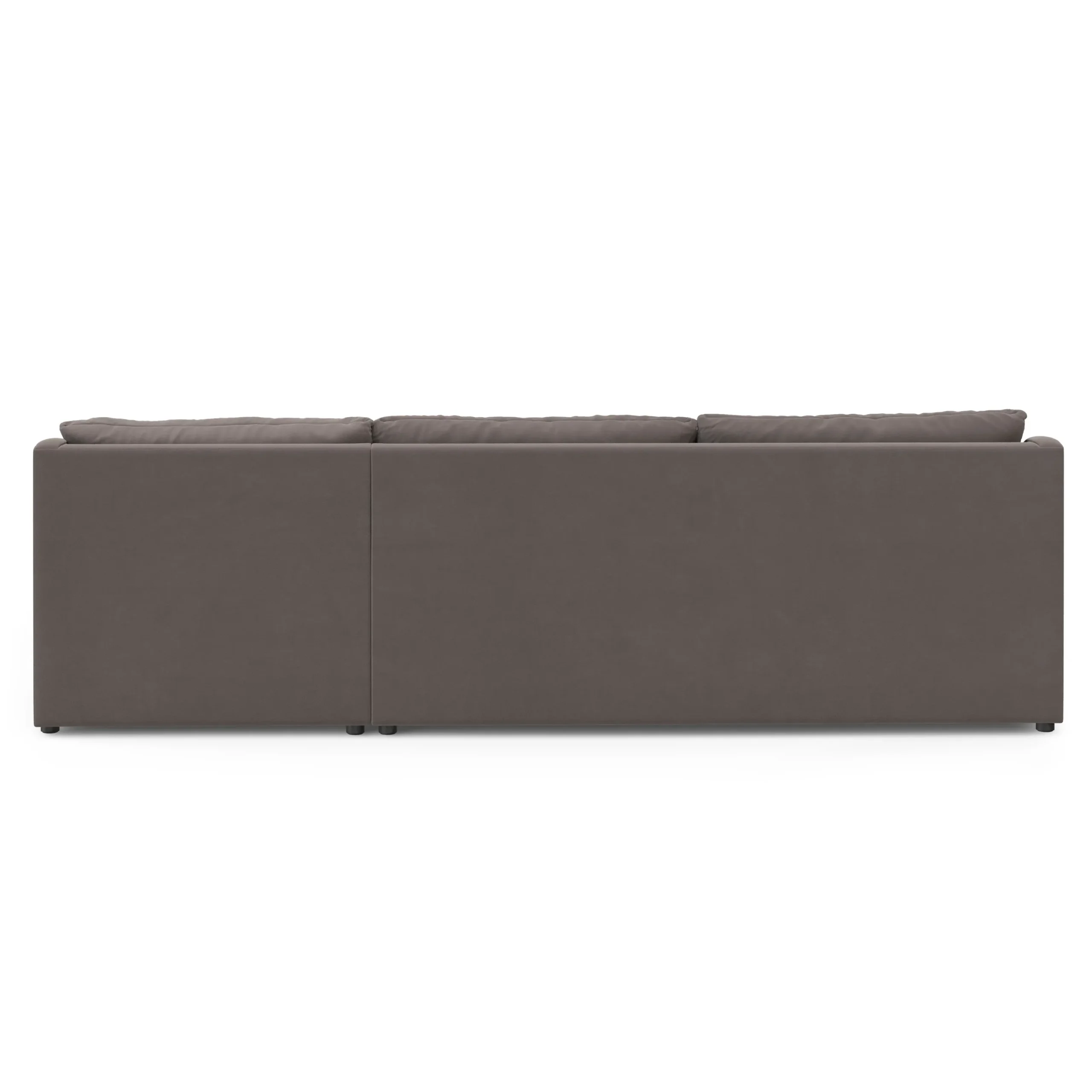 Landry 109_ Velvet Right Storage Sleeper Sectional - Hale Warm Gray - Image 6