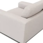 Riley 42_ Grand Swivel Chair - Napa White