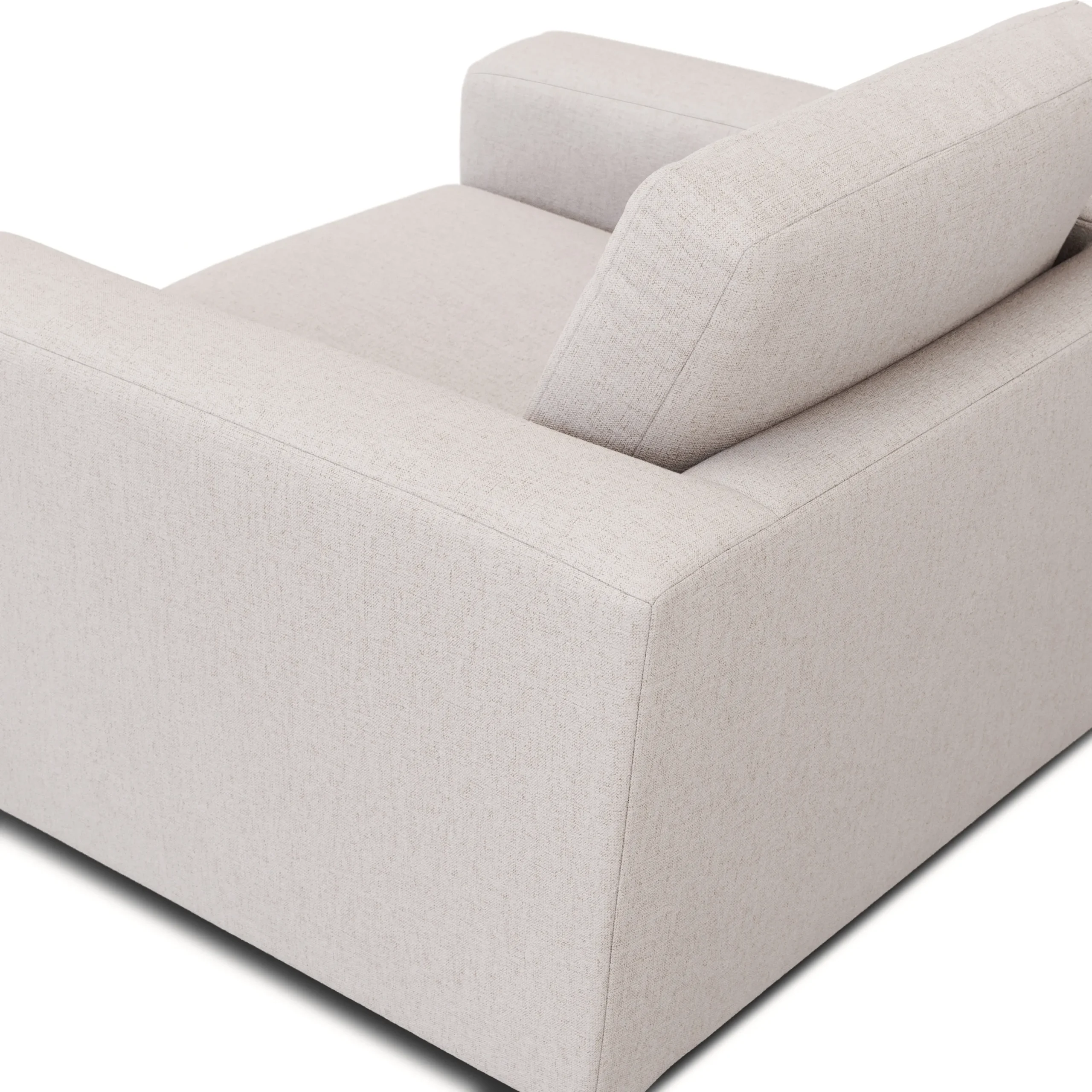 Riley 42_ Grand Swivel Chair - Napa White - Image 11