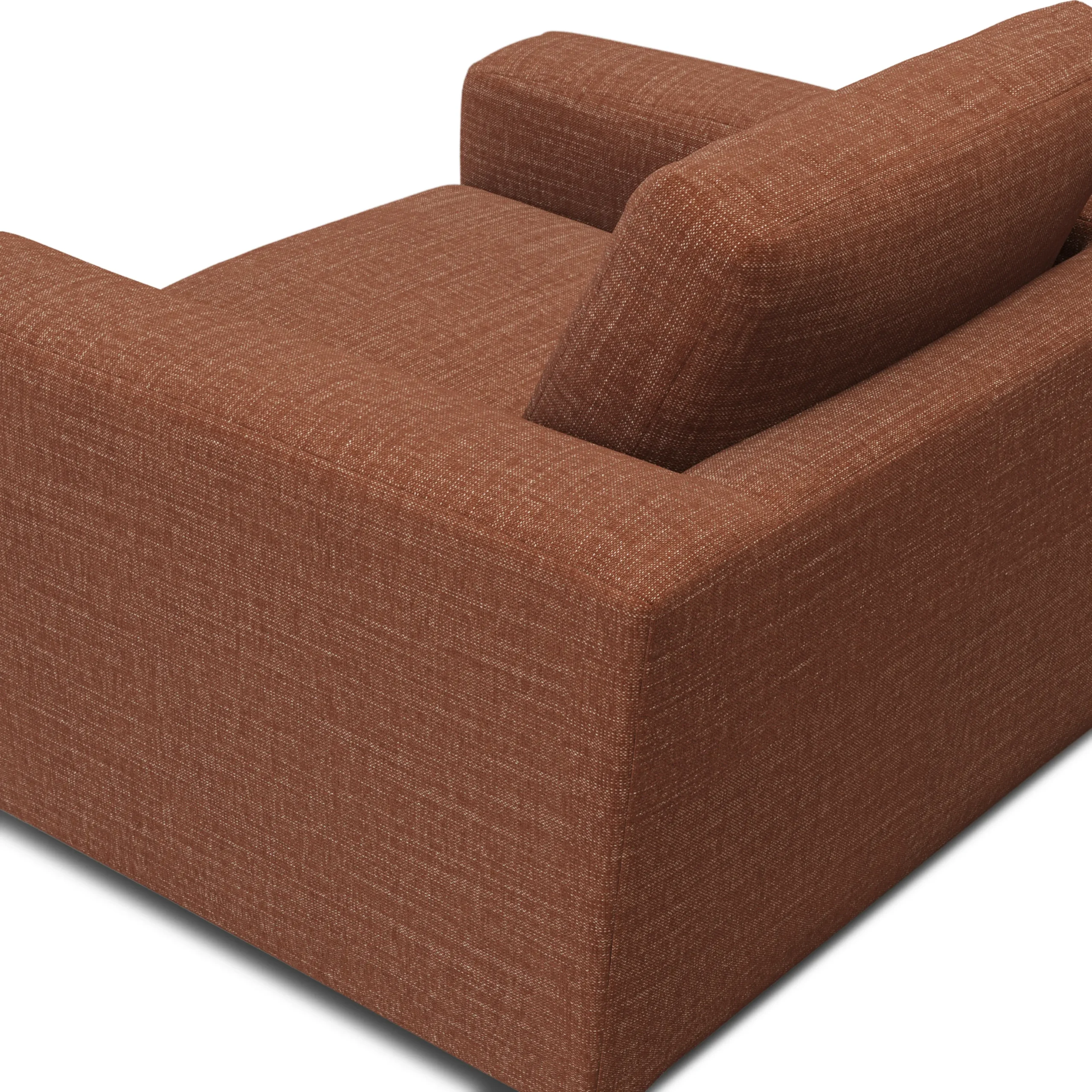Riley 42_ Grand Swivel Chair - Napa Rust - Image 11