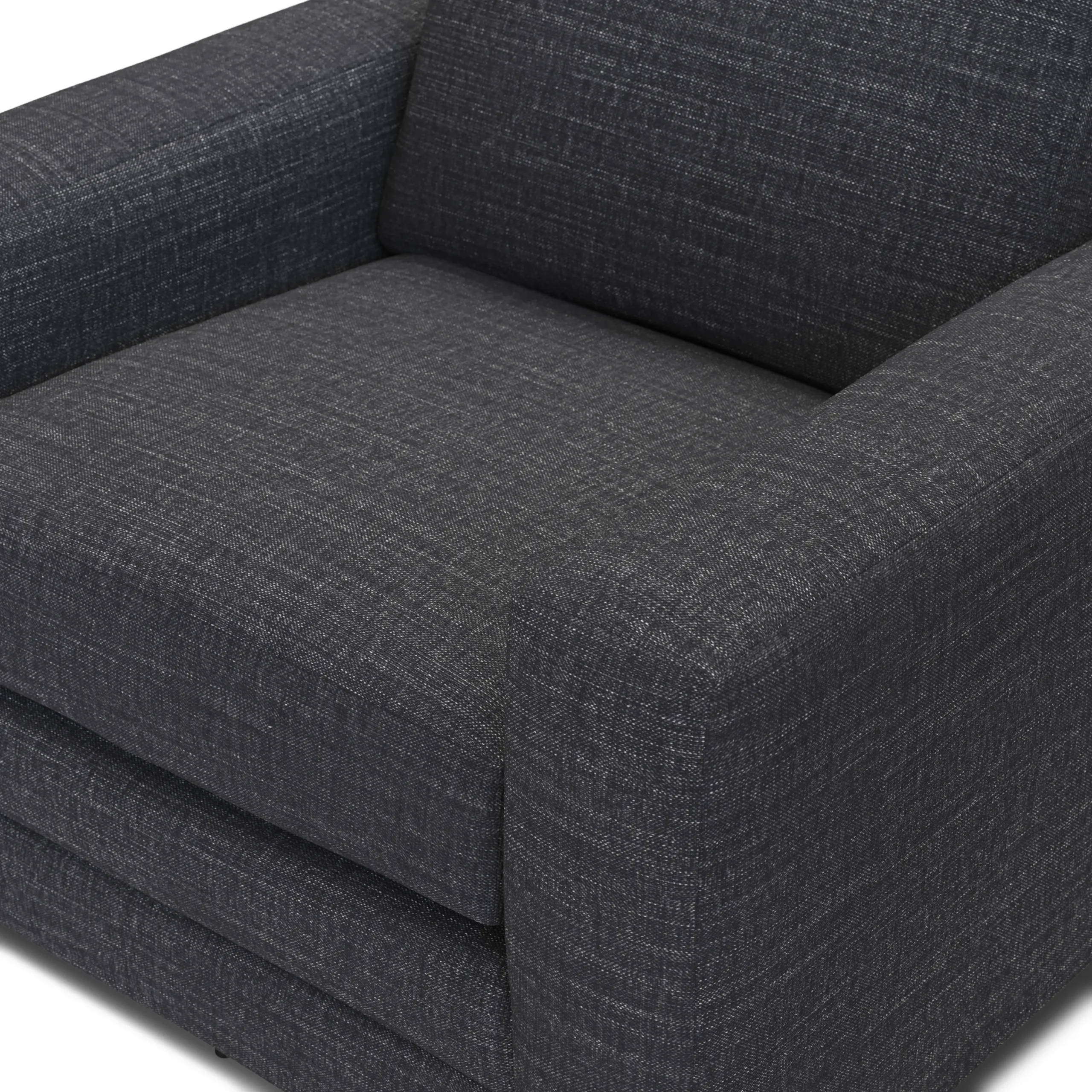 Riley 42_ Grand Swivel Chair - Napa Charcoal - Image 11