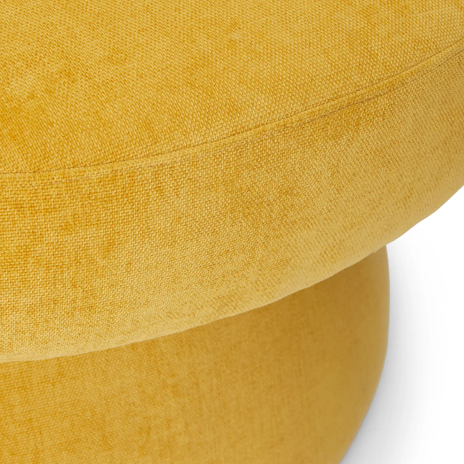 Makeva 31_ Swivel Lounge Chair - Marigold Yellow - Image 13