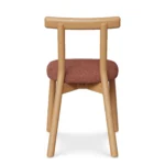 Ulka Dining Chair - White Oak and Ratine Oxide