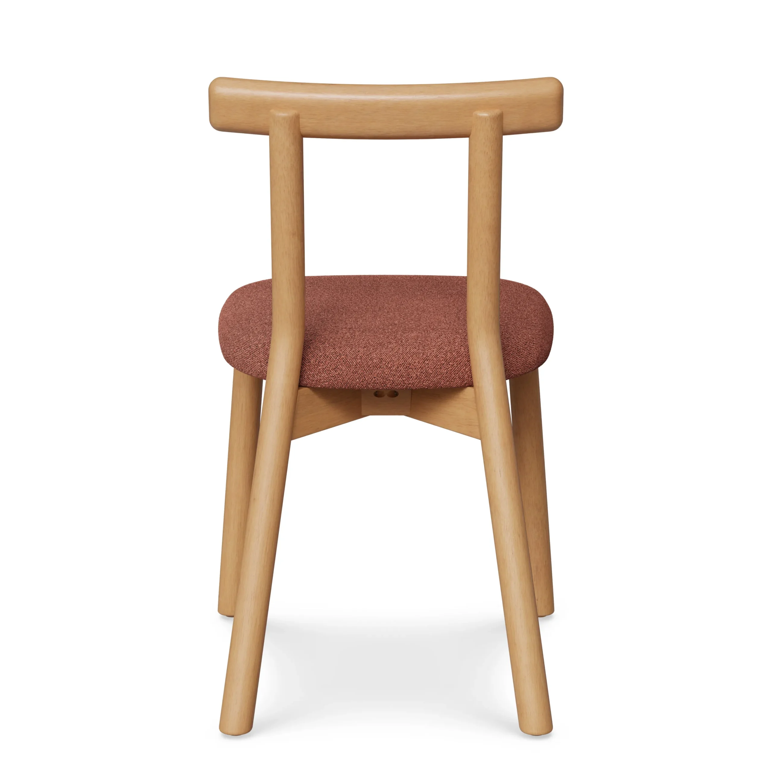 Ulka Dining Chair - White Oak and Ratine Oxide - Image 9