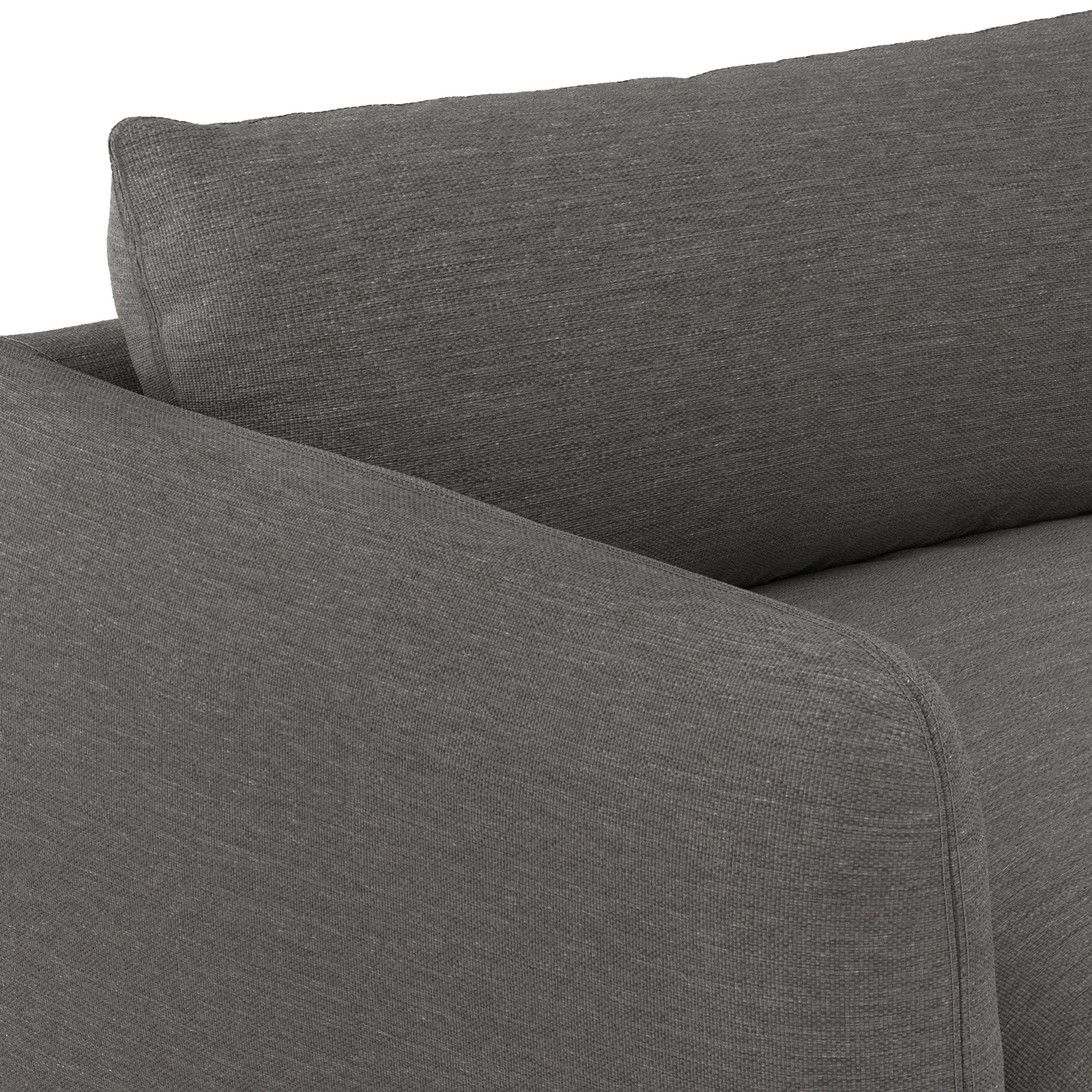Leigh 87_ Modular Corner Sectional - Silver Gray - Image 9