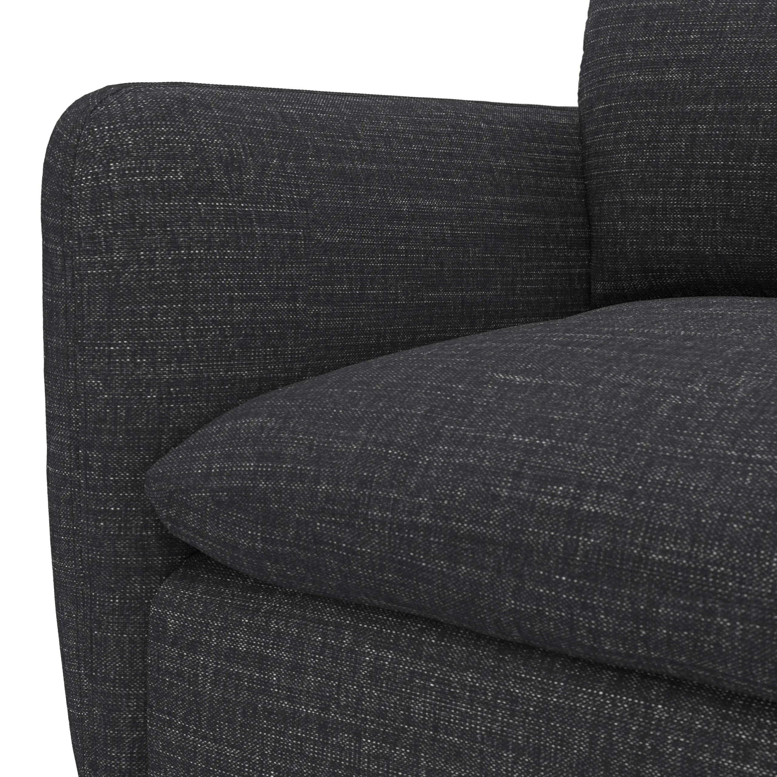 Leigh 92_ Modular Sectional - Napa Charcoal - Image 9