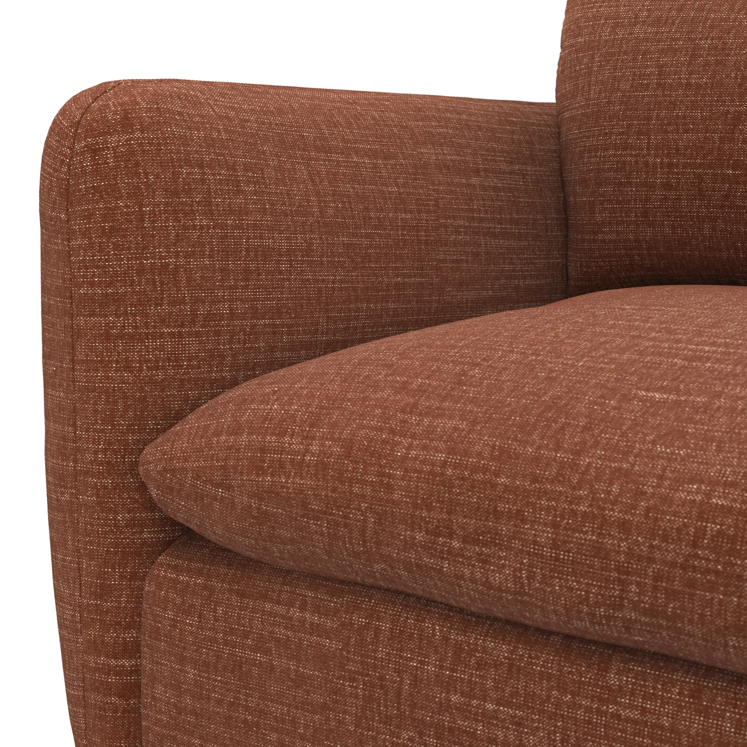 Leigh 92_ Modular Sectional - Napa Rust - Image 9