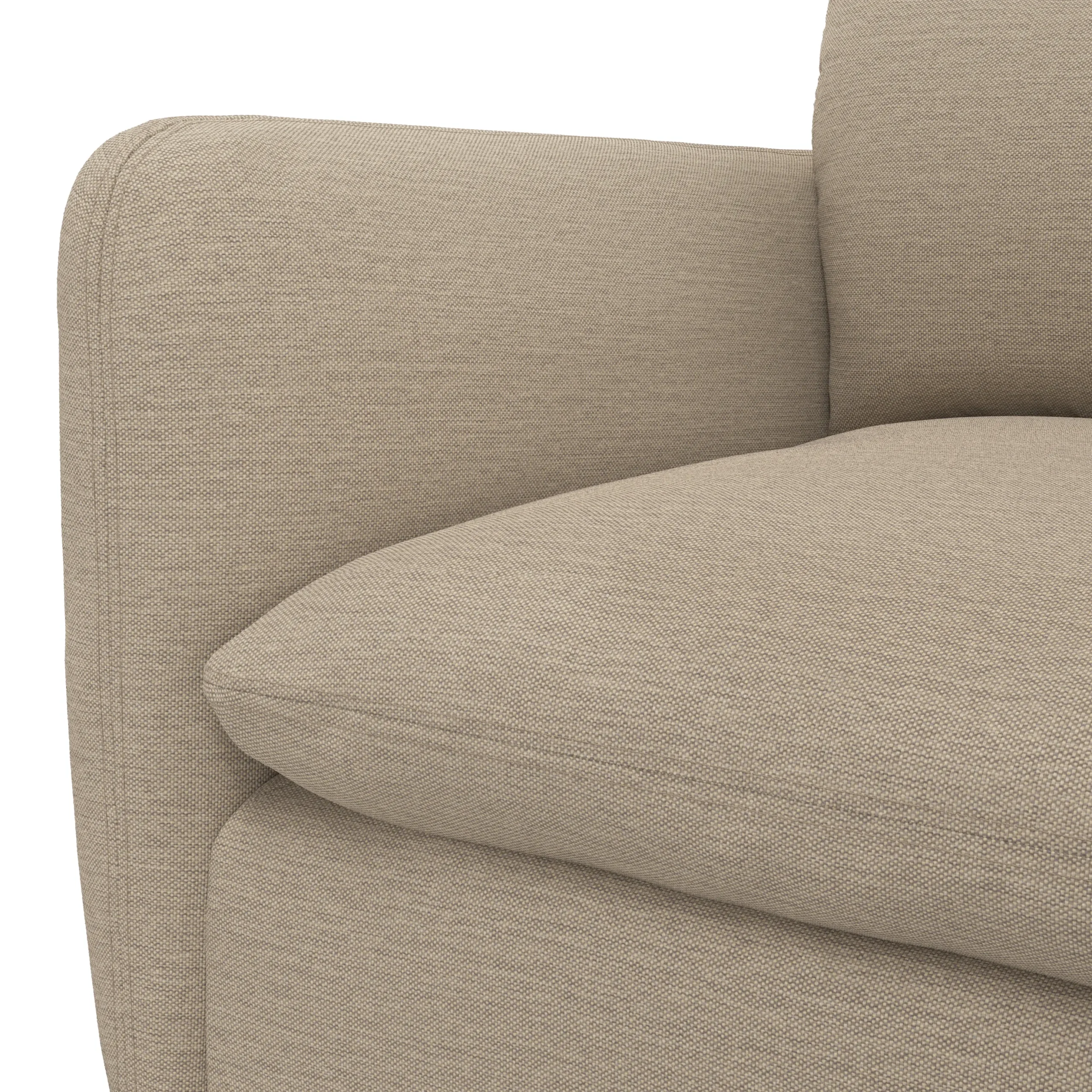 Leigh 92_ Modular Sectional - Silver Taupe - Image 9