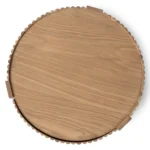 Fortra Storage Side Table - White Oak