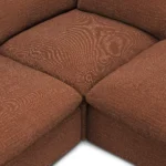 Leigh 126_ Modular Corner Sectional - Napa Rust