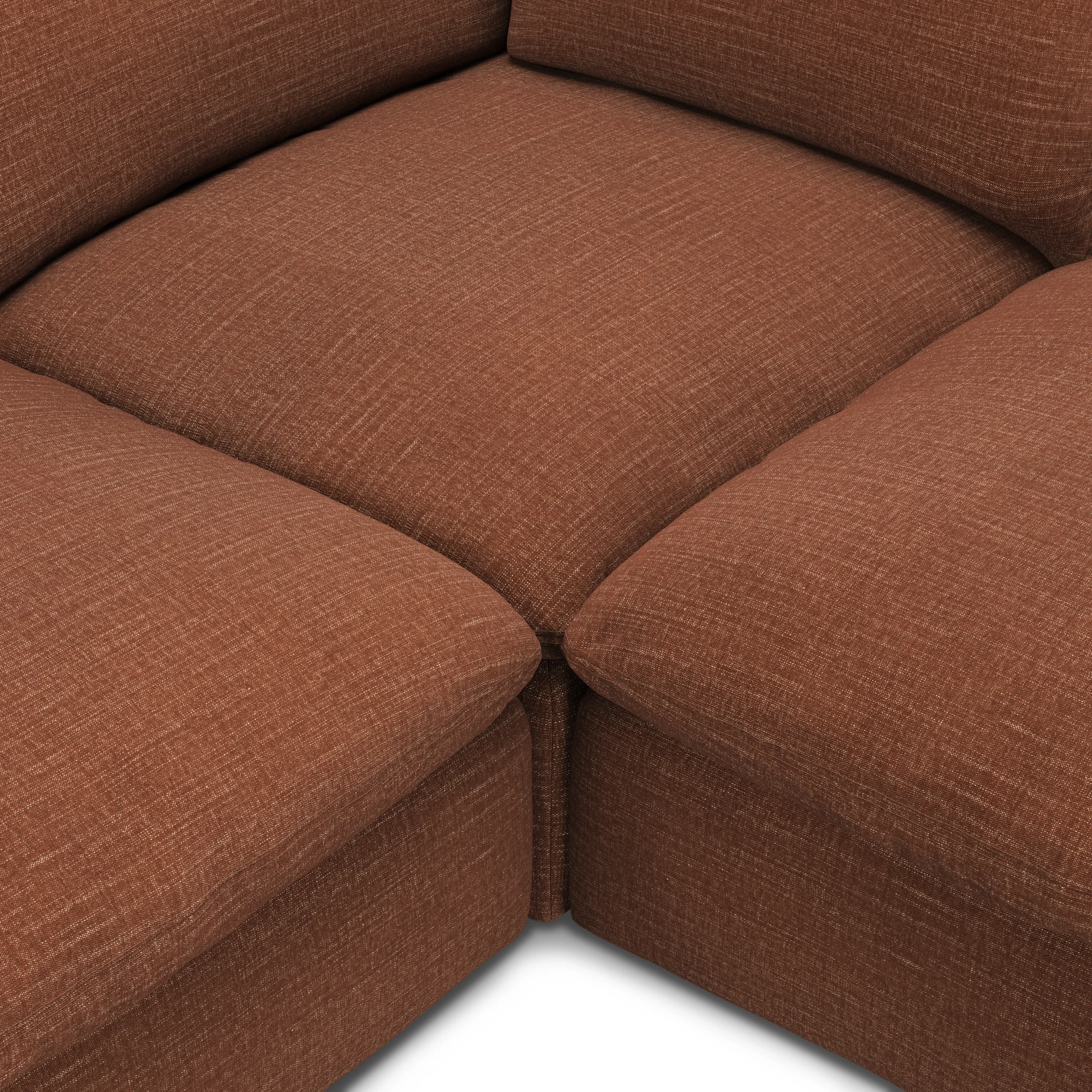 Leigh 126_ Modular Corner Sectional - Napa Rust - Image 9