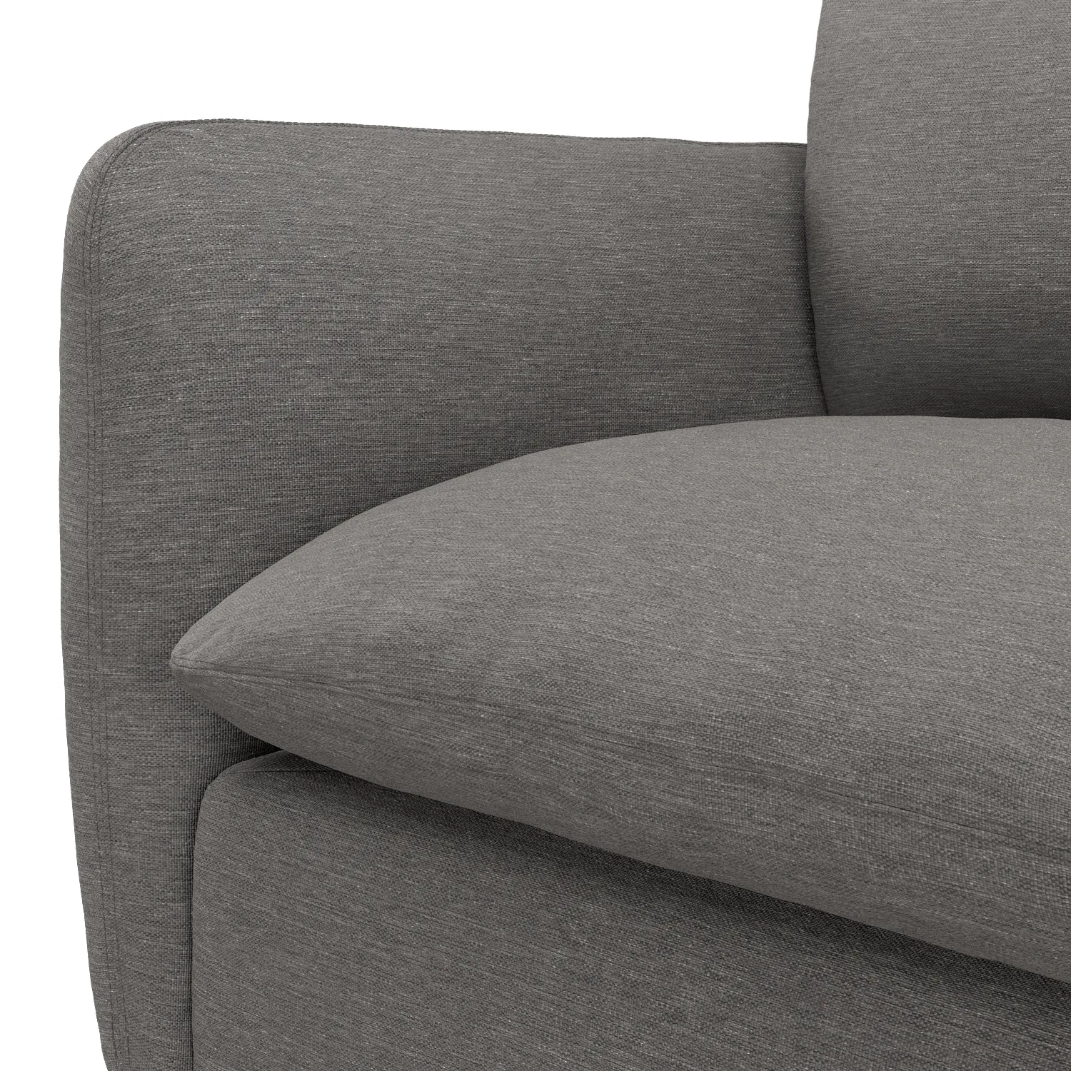 Leigh 126_ Modular Corner Sectional - Silver Gray - Image 9