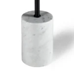 Narro Marble Side Table - Black