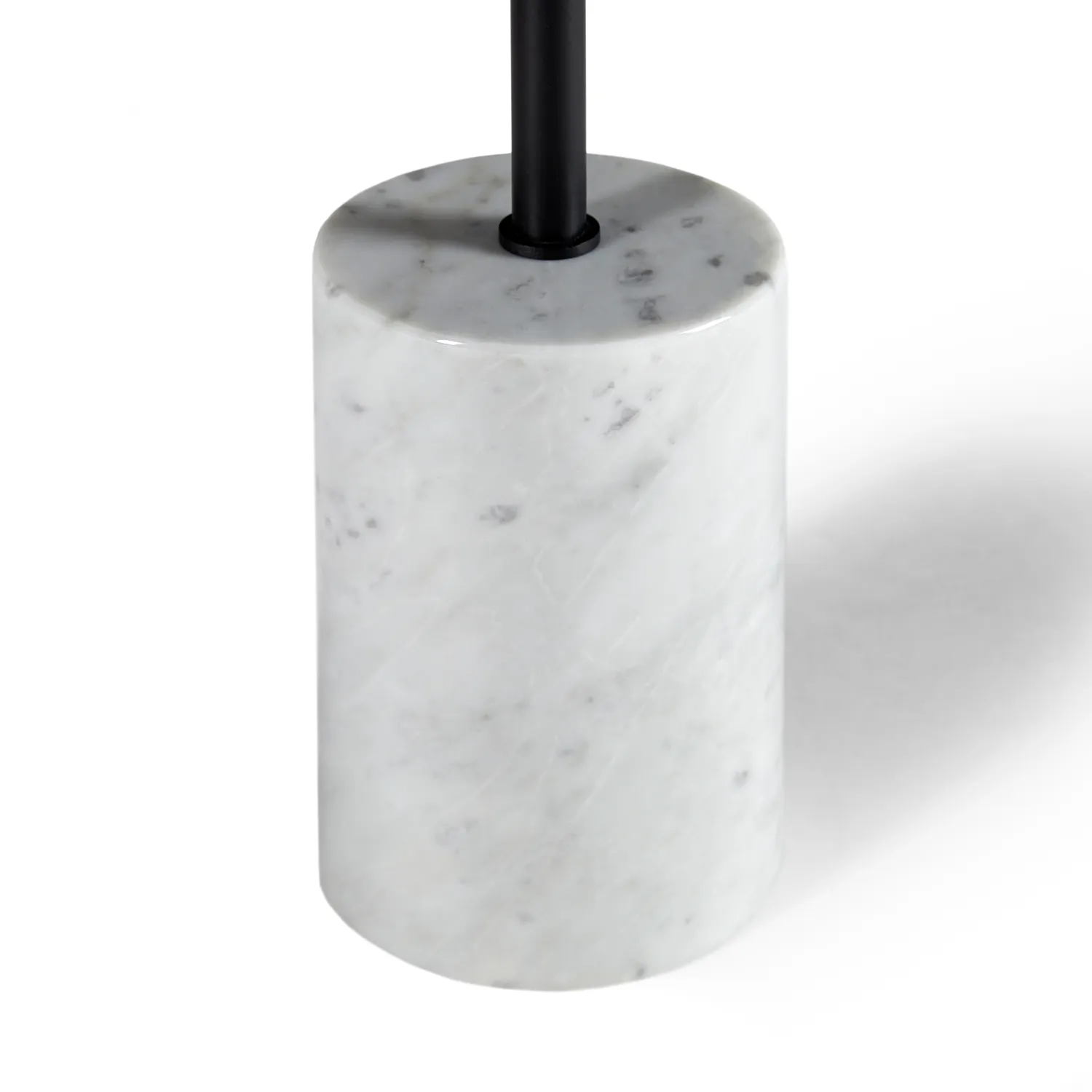 Narro Marble Side Table - Black - Image 4