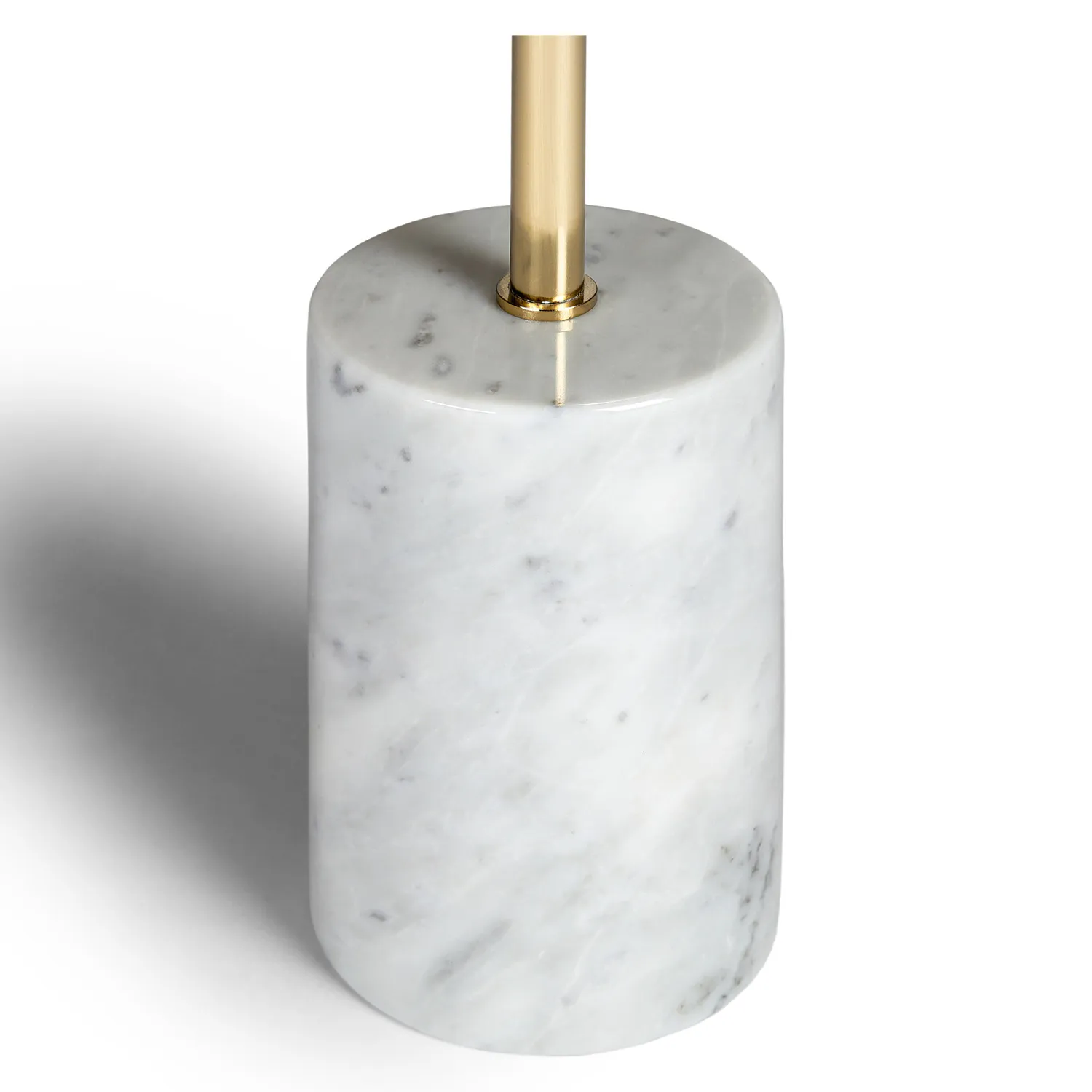 Narro Marble Side Table - Brass - Image 7