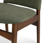 Nosh Dining Chair - Walnut and Hemlock Green
