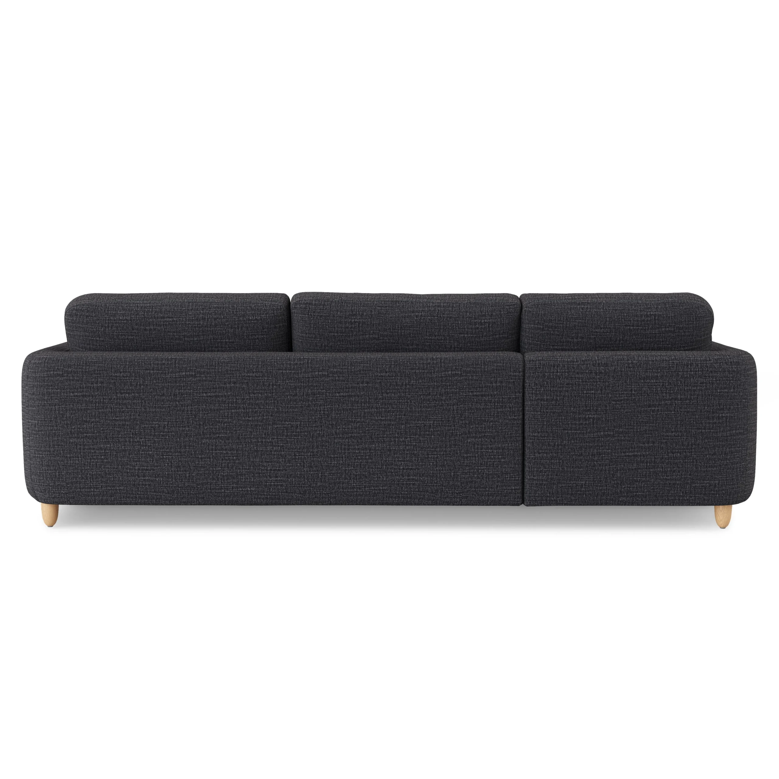 Vati 114_ Left Storage Sleeper Sectional - Natural Oak and Napa Charcoal - Image 9