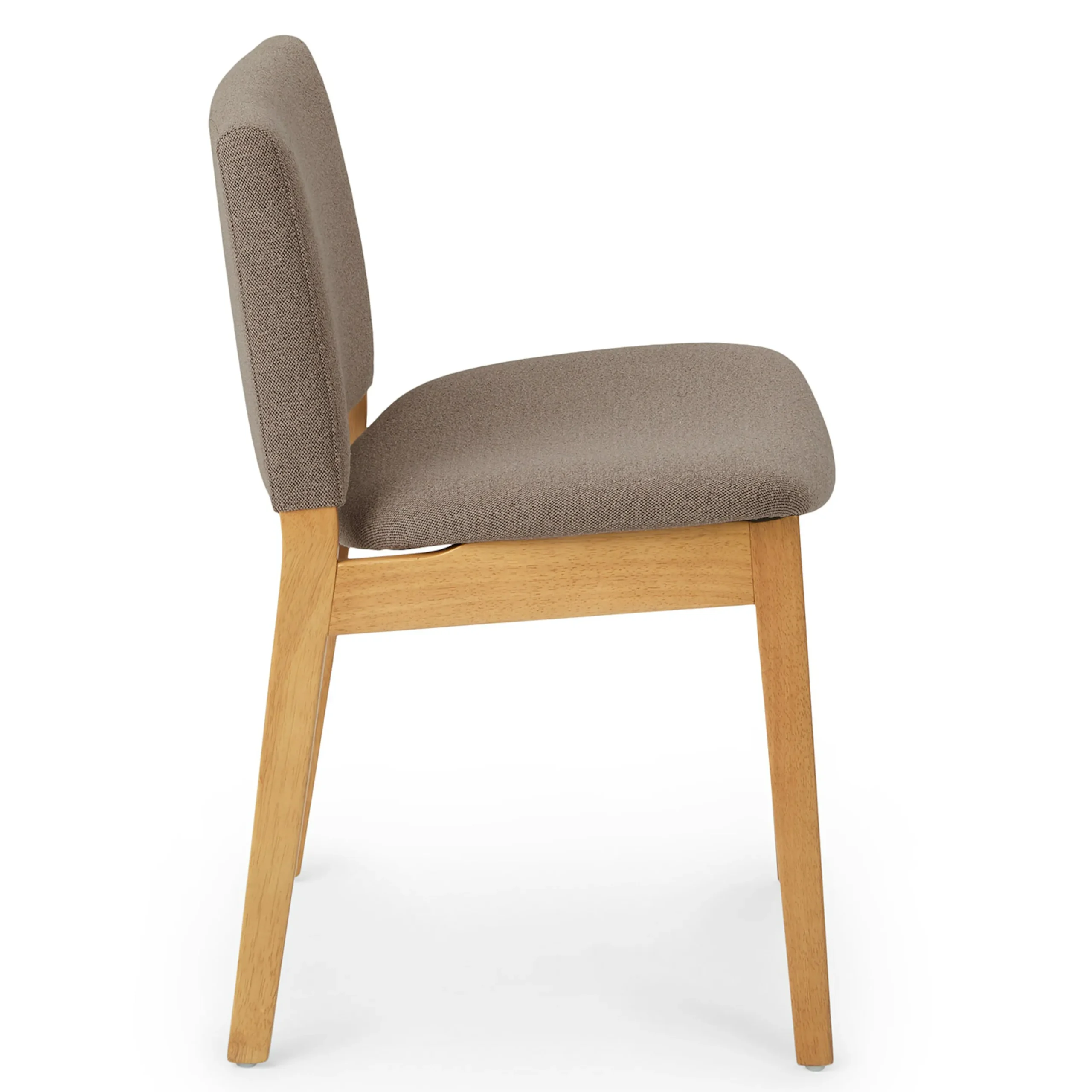 Nosh Dining Chair - Oak and Ratine Brown - Image 9