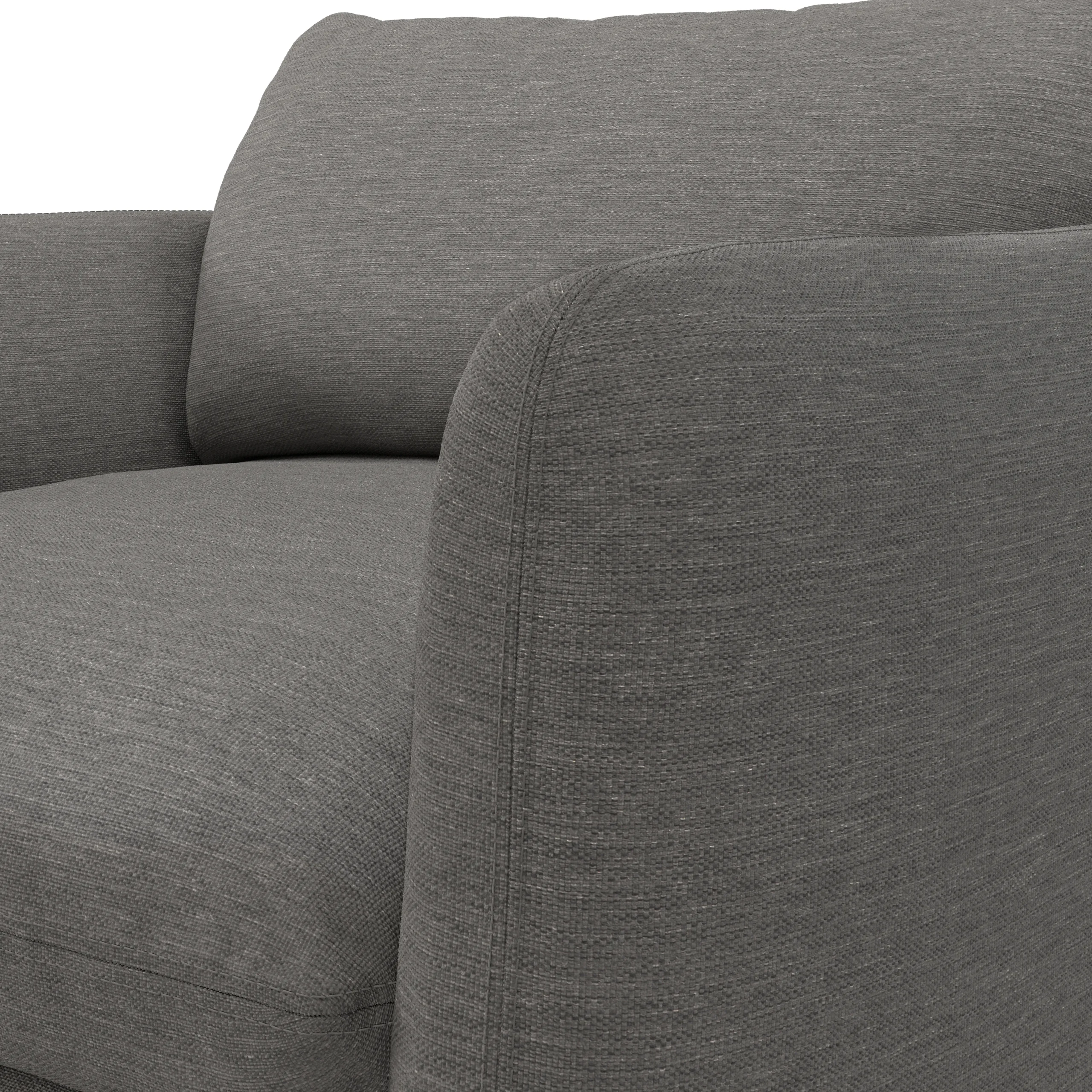 Leigh 42_ Lounge Chair - Silver Gray - Image 6