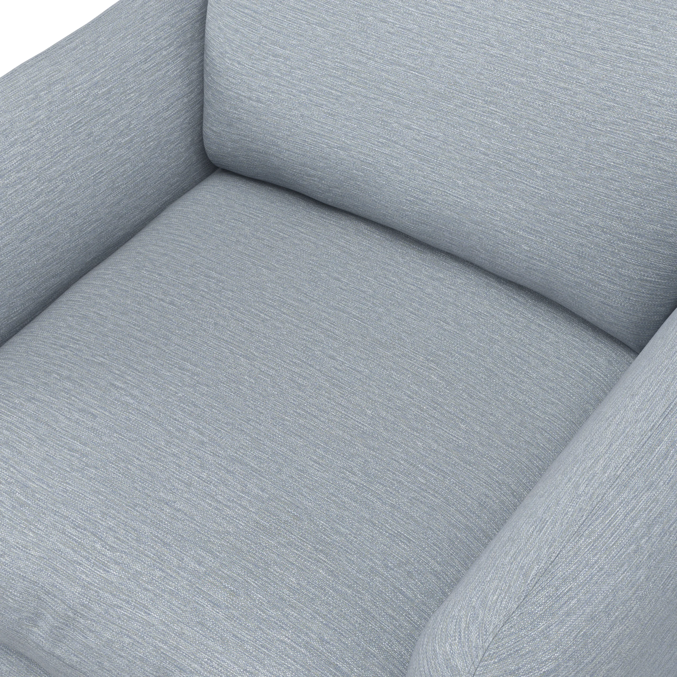 Leigh 42_ Lounge Chair - Silver Light Blue - Image 5