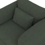 Marina 38_ Lounge Chair - Green Wool Bouclé