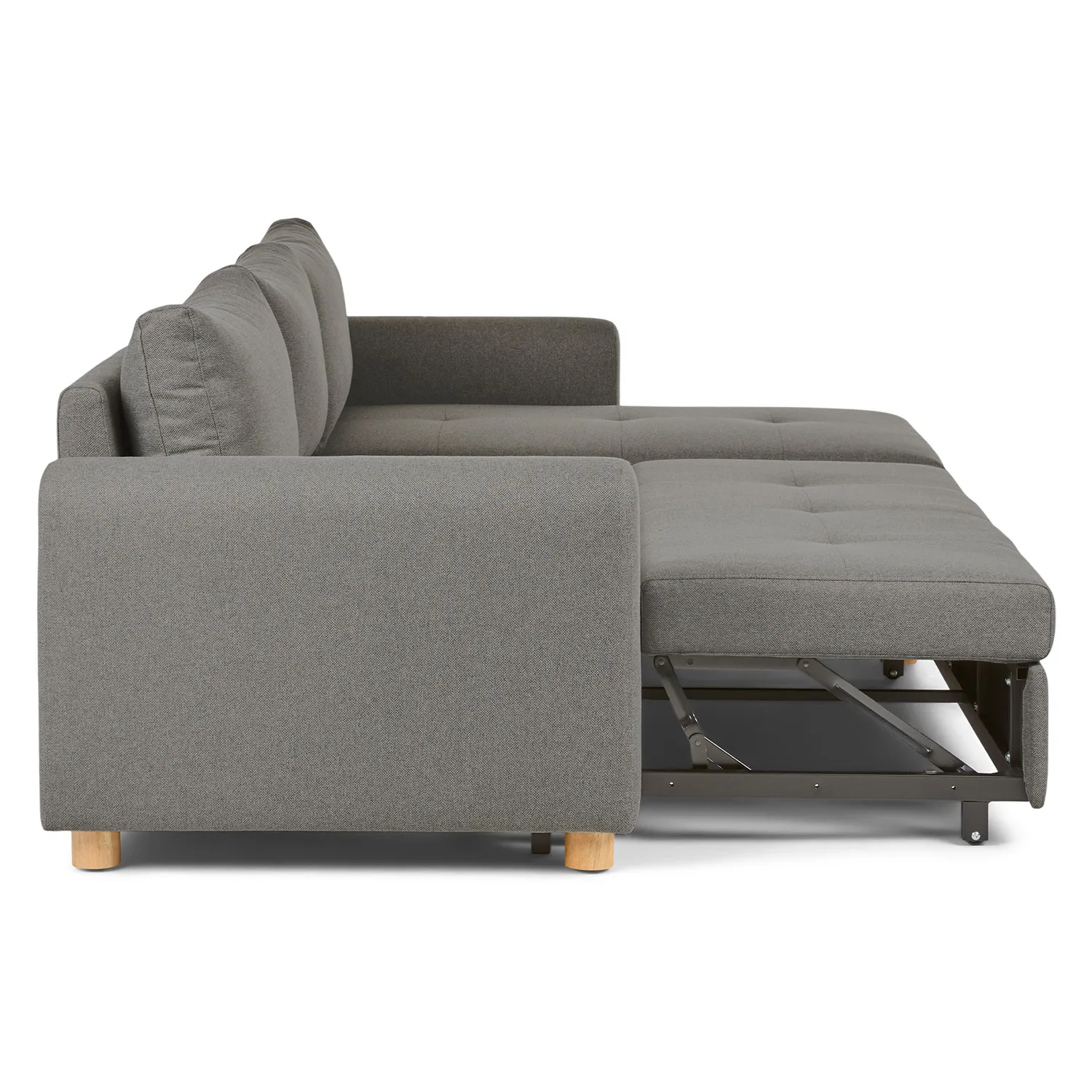 Nordby 104_ Reversible Sleeper Sectional - Henge Gray - Image 9