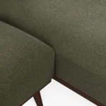 Rhett 93_ Right Chaise Sectional - Felted Green