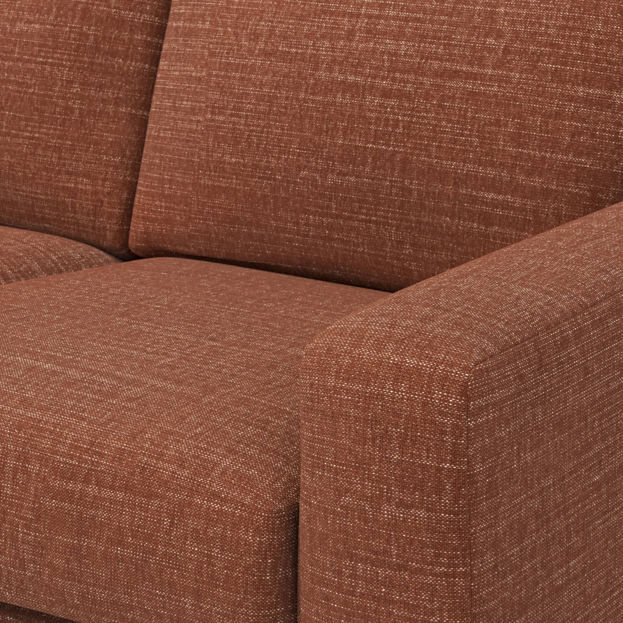 Riley 104_ Corner Sectional - Napa Rust - Image 9