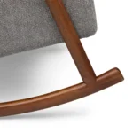 Munni 31_ Rocking Lounge Chair - Cloudburst Gray