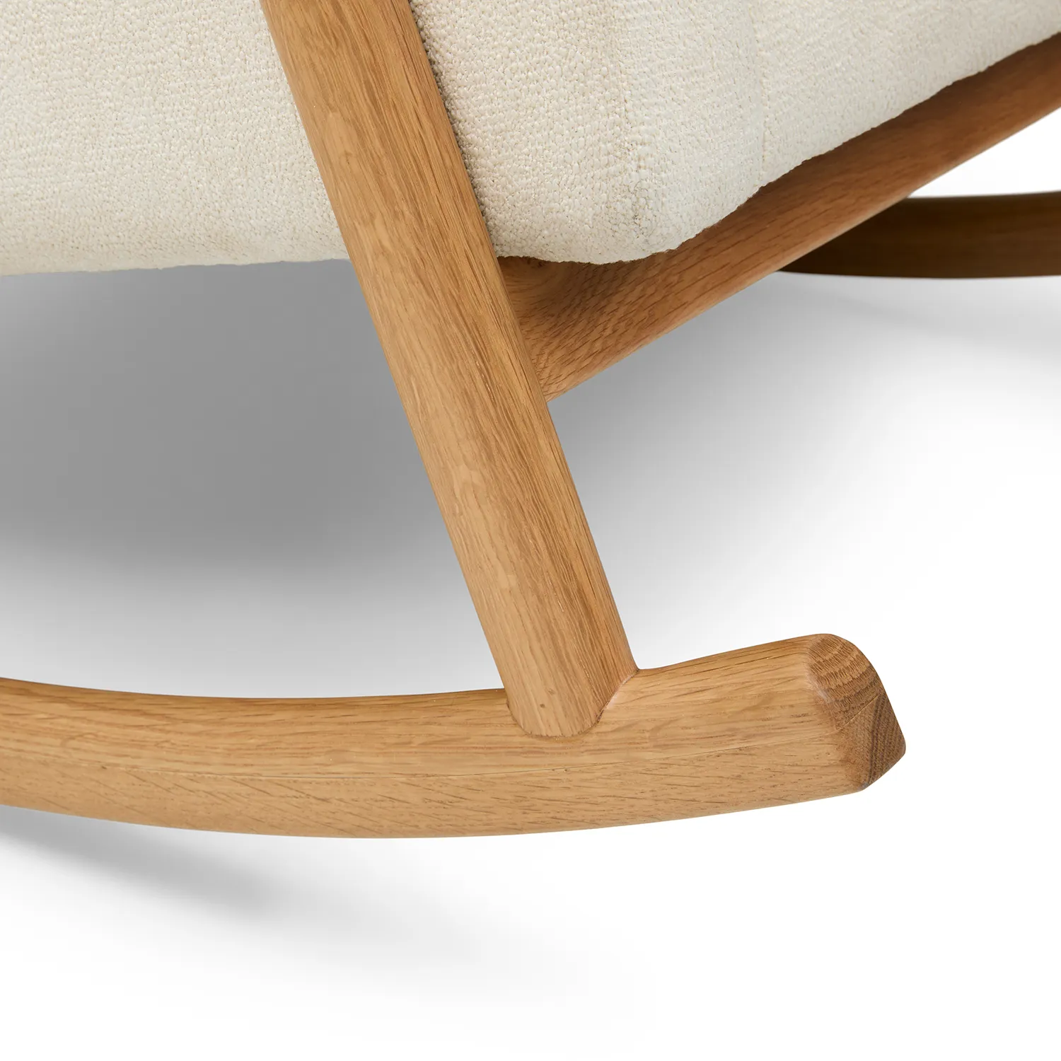 Munni 31_ Rocking Lounge Chair - Oleander White - Image 5