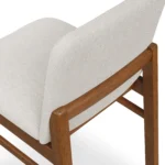 Mikkel Dining Chair - Walnut and Santolina Gray