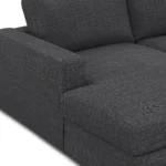 Riley 118.5_ Left Sectional - Napa Charcoal