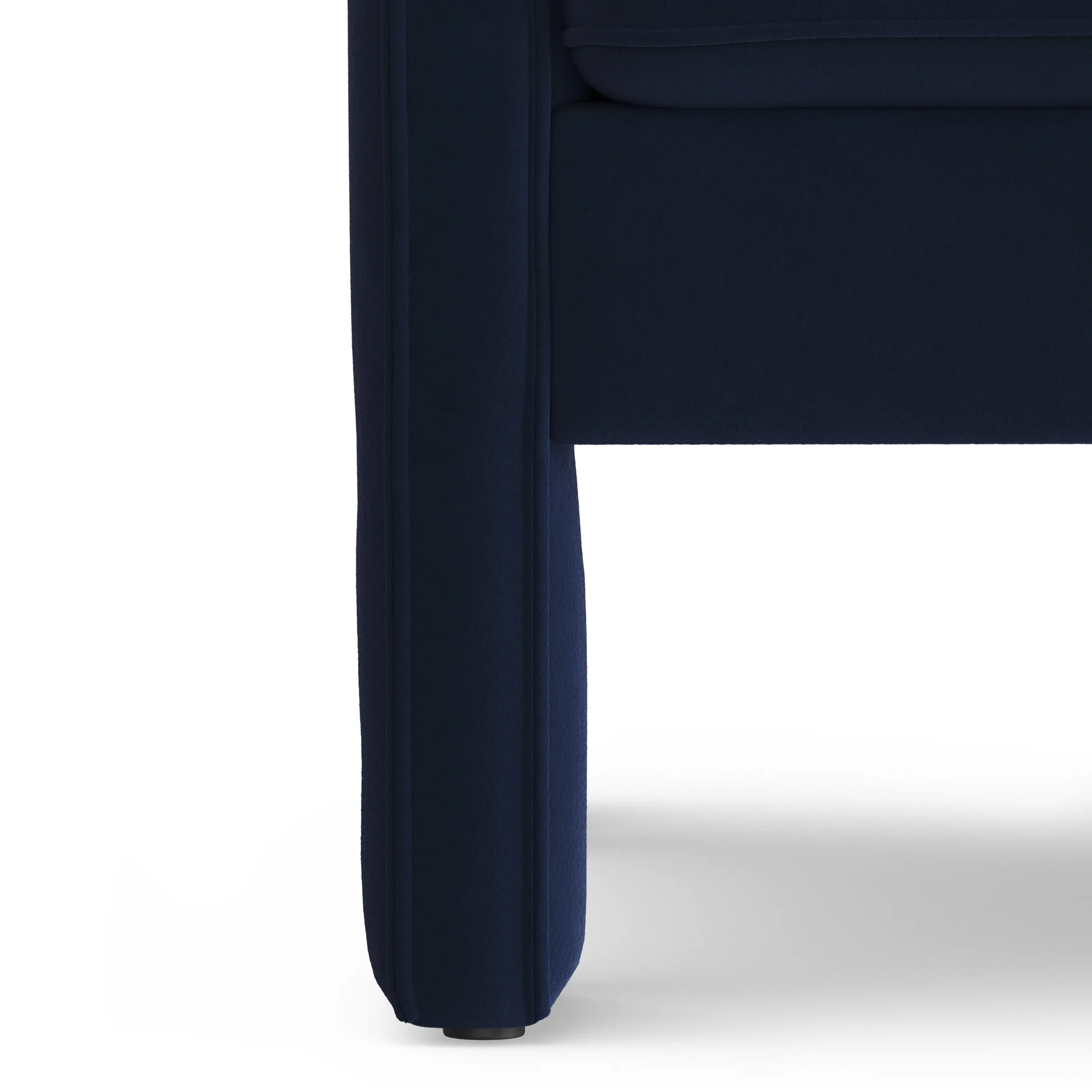 Oren 29.5_ Velvet Lounge Chair - Hale Navy - Image 3