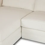 Riley 118.5_ Left Sectional - Napa White
