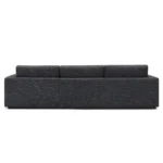 Riley 118_ Right Storage Sleeper Sectional - Napa Charcoal