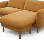 Sanders 85.5_ Reversible Sectional - Hestia Ginger