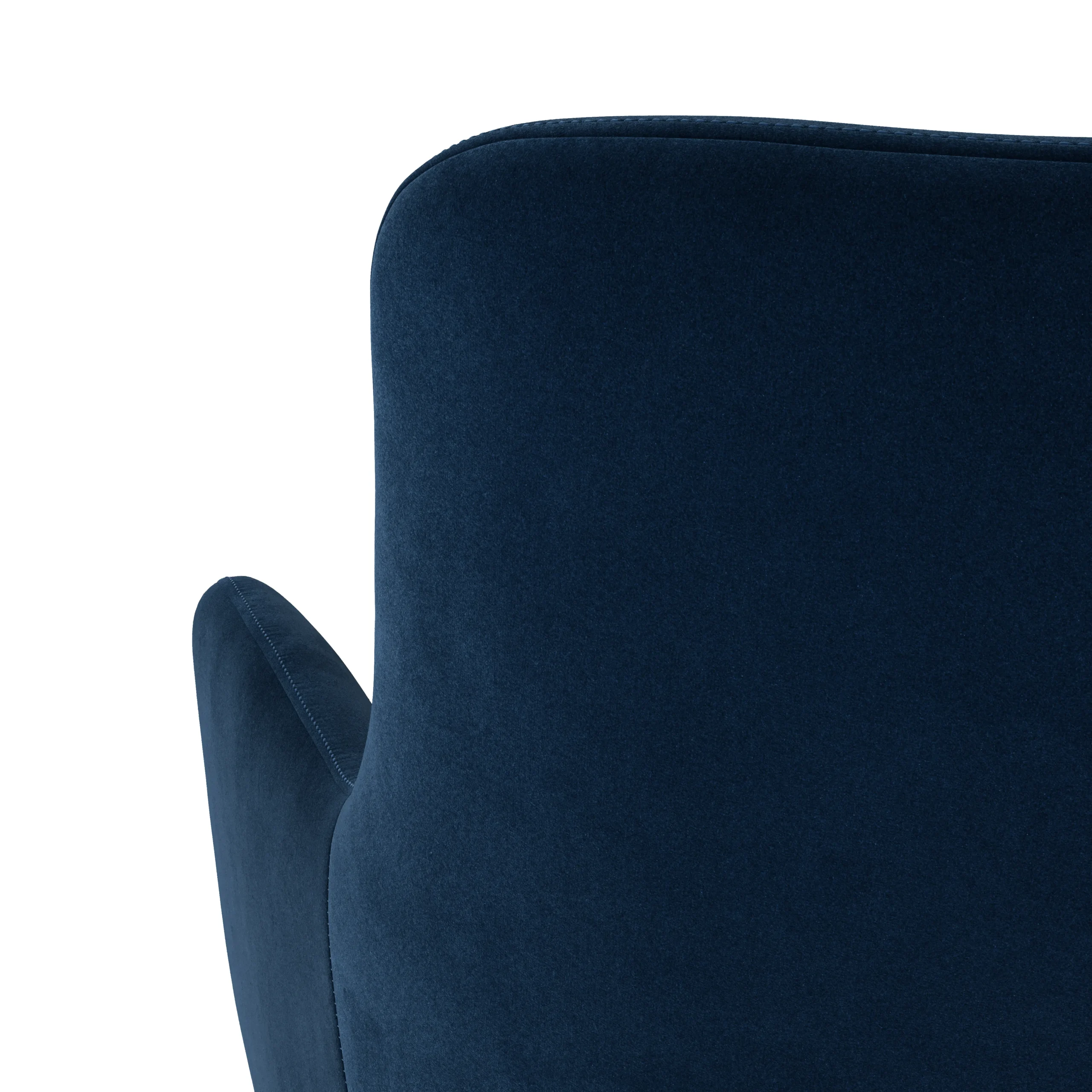 Harris Velvet Dining Armchair - Hale Navy - Image 9
