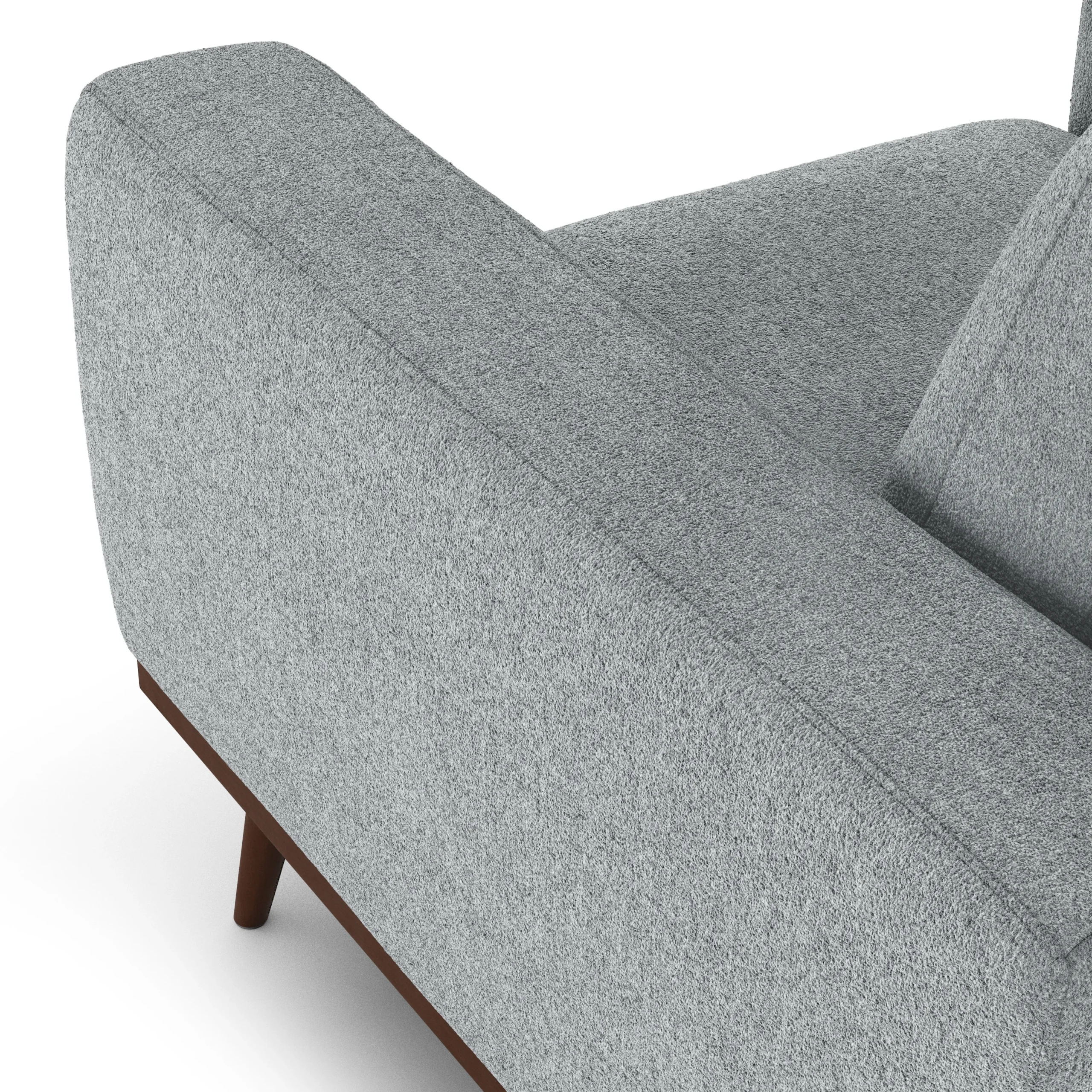 Rhett 38.5_ Lounge Chair - Harbor Gray - Image 3