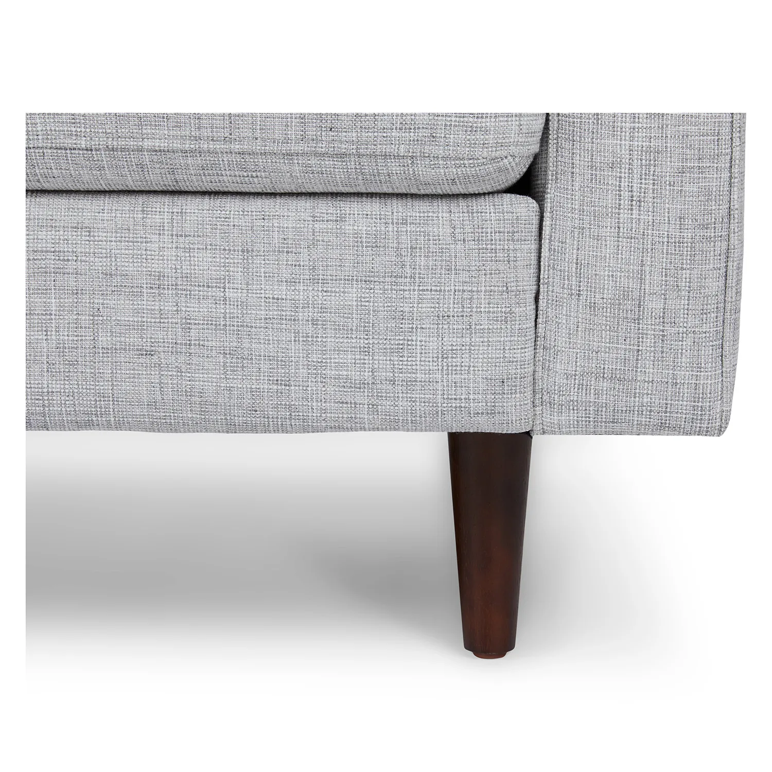 Sven 100_ Tufted Left Sectional - Stone Gray - Image 9