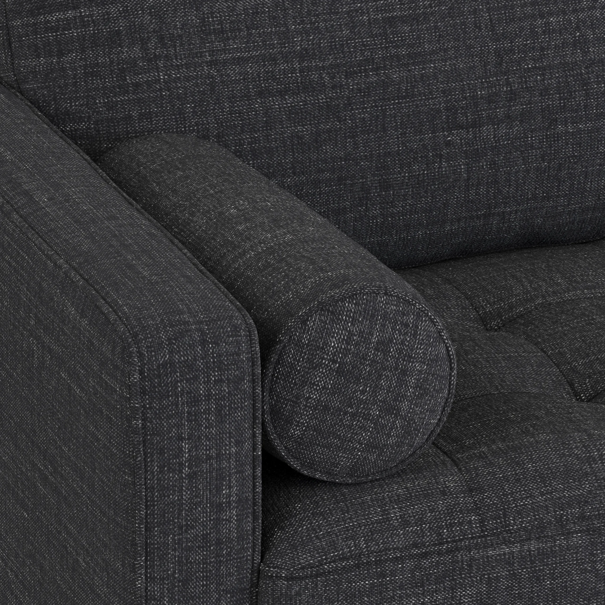 Sven 100_ Tufted Right Sectional - Napa Charcoal - Image 9