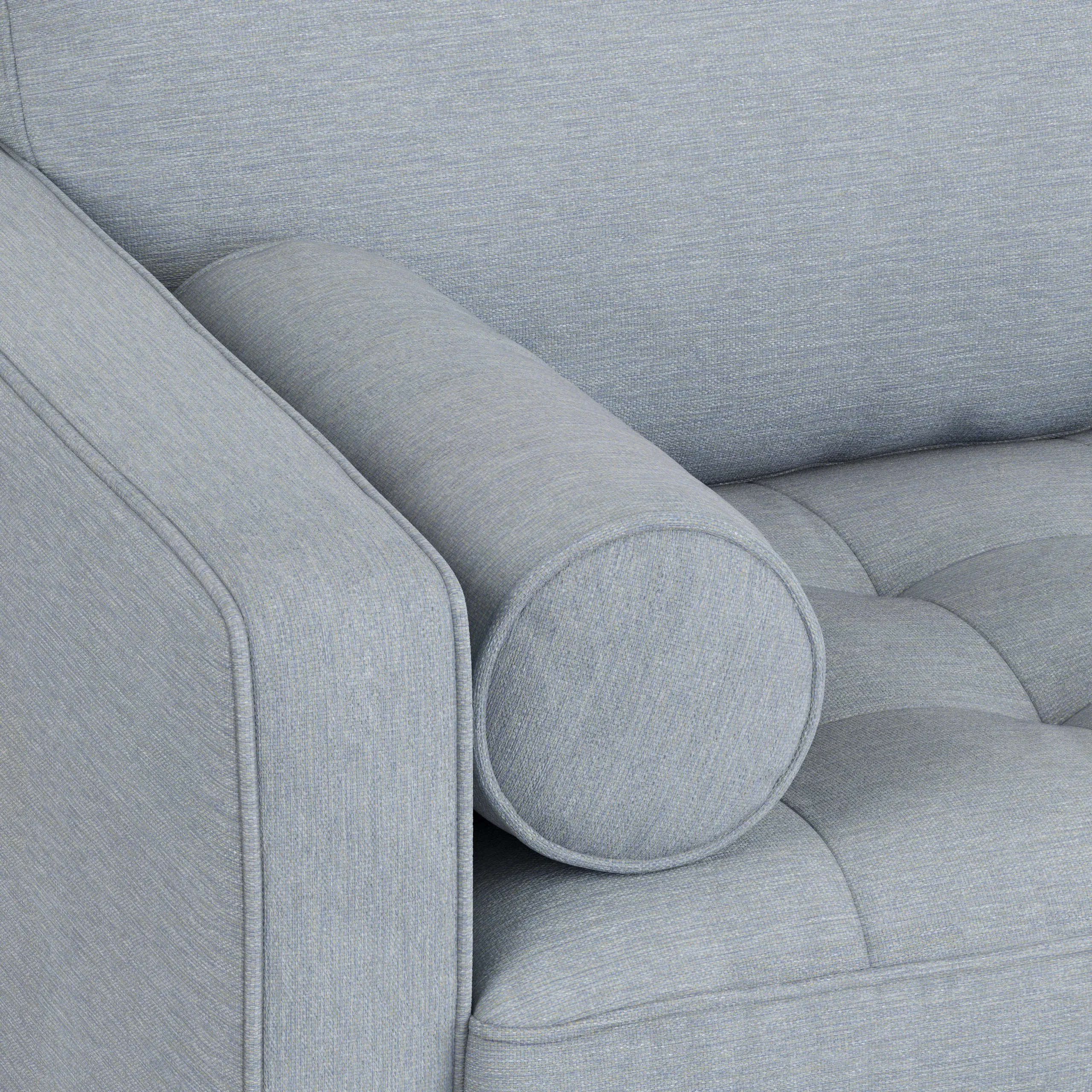 Sven 100_ Tufted Right Sectional - Silver Light Blue - Image 9